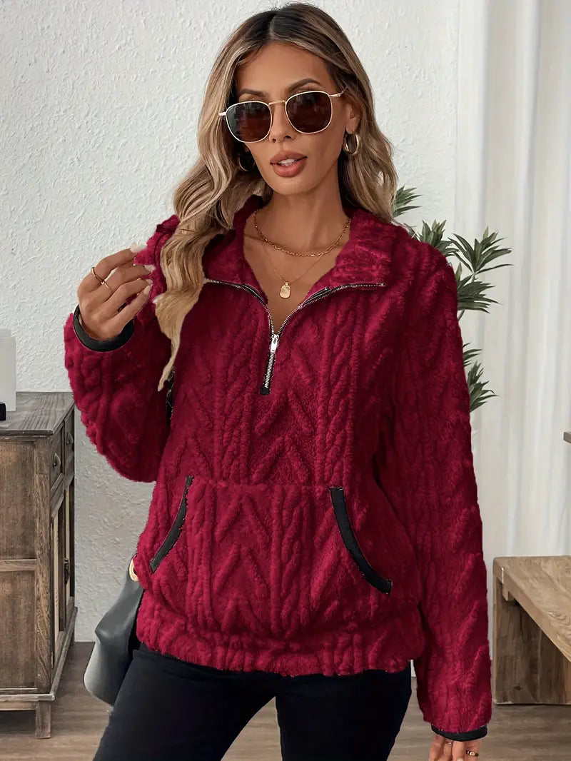 Claire | Fleece Pullover
