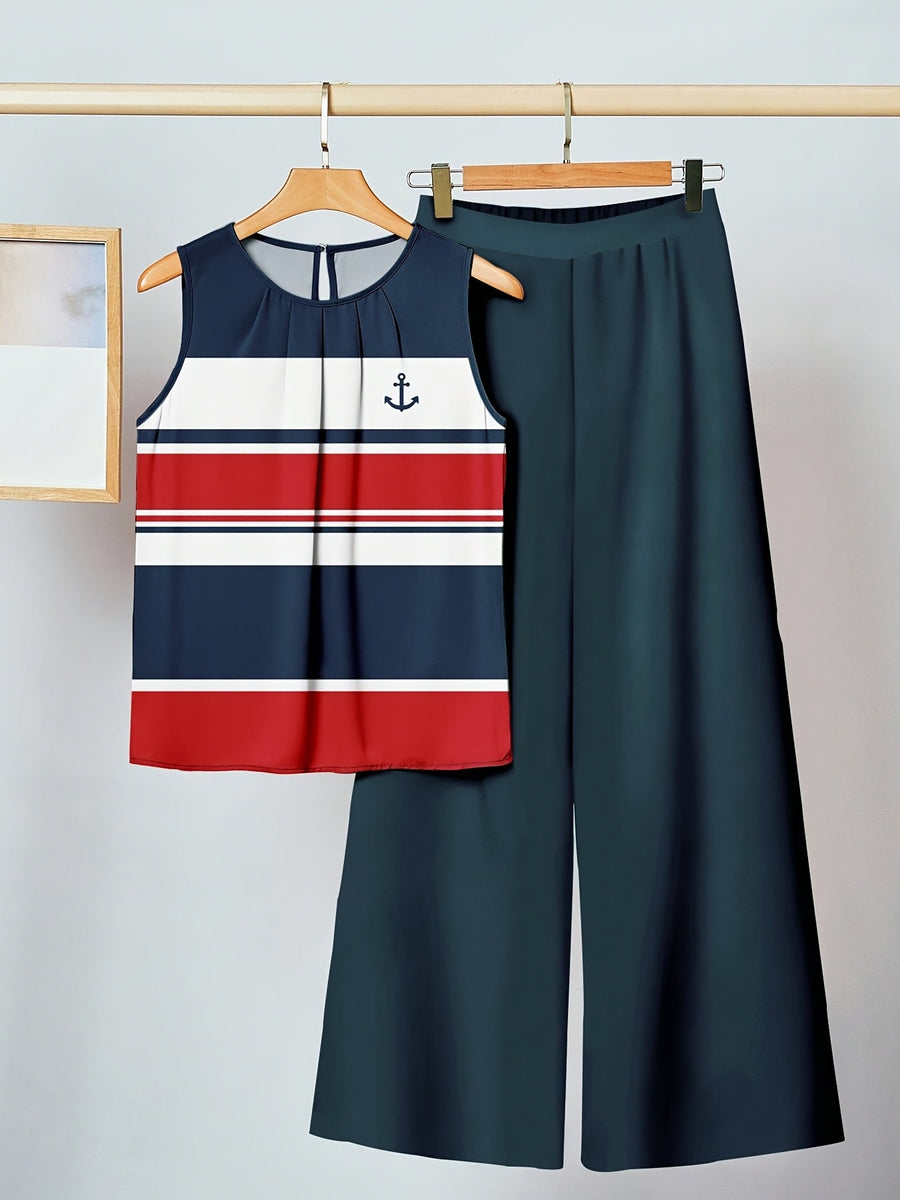 Sierra | Striped Old Money Set