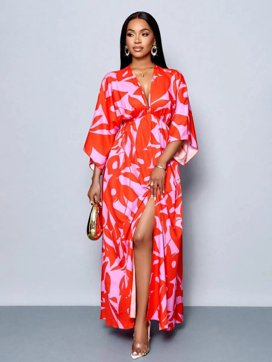 Camila | Elegant Floral Maxi Dress