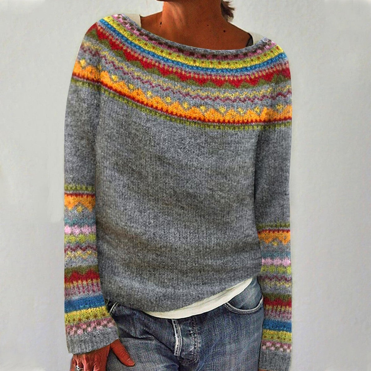 Emily | Colourful Cosy Jumper