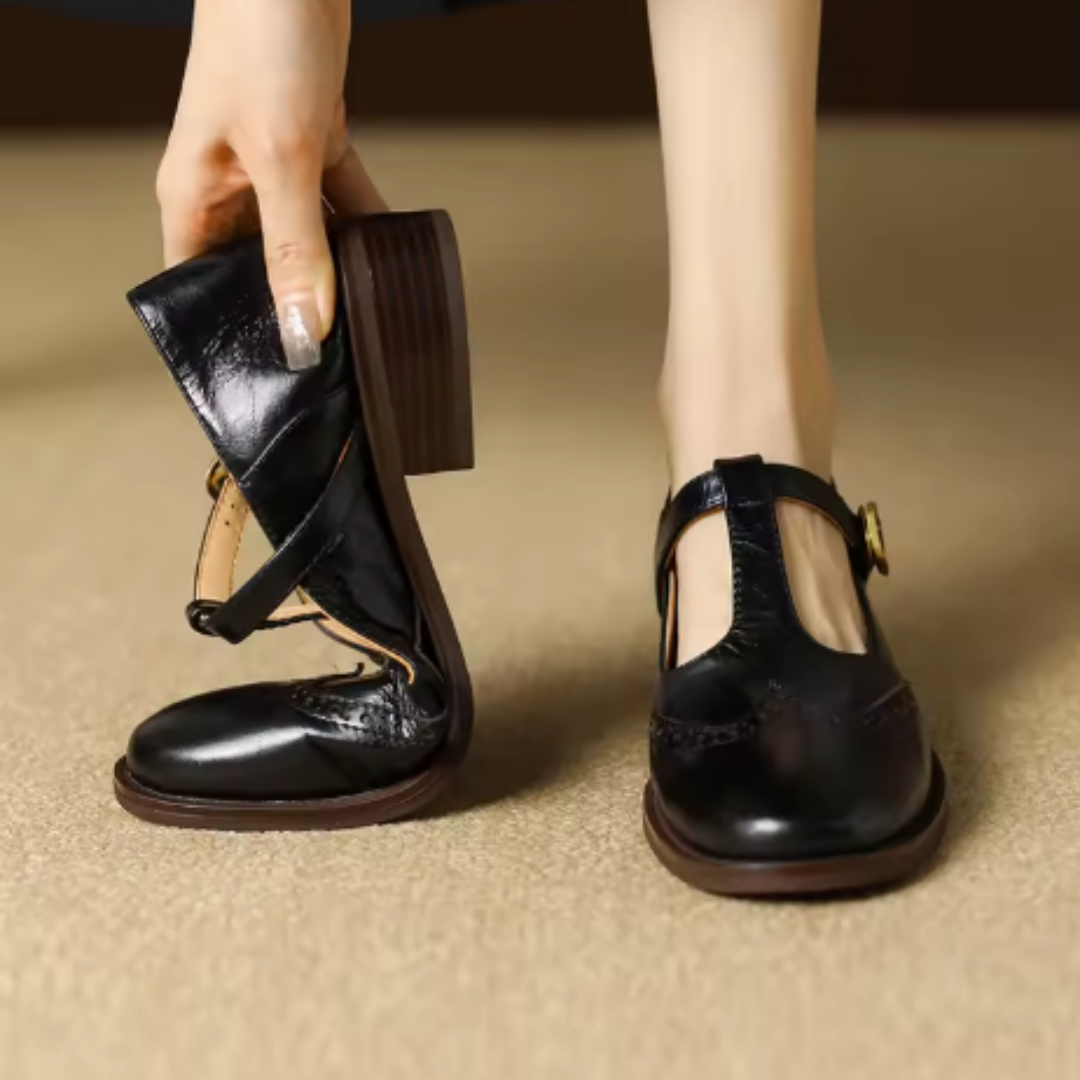 Sarah | Classic Mary Jane Footwear