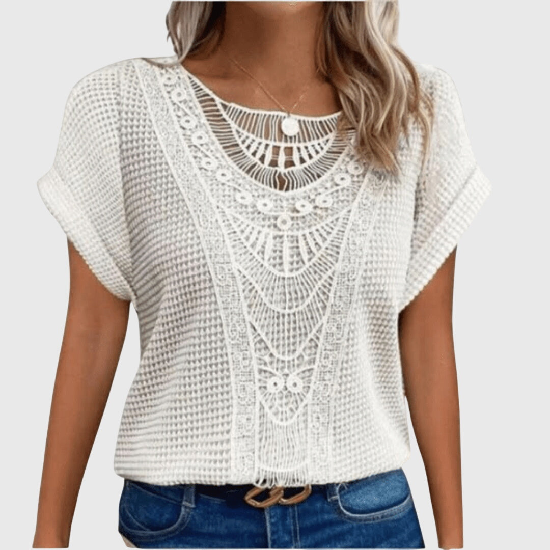 Elaine | Elegant Ibiza Style Blouse