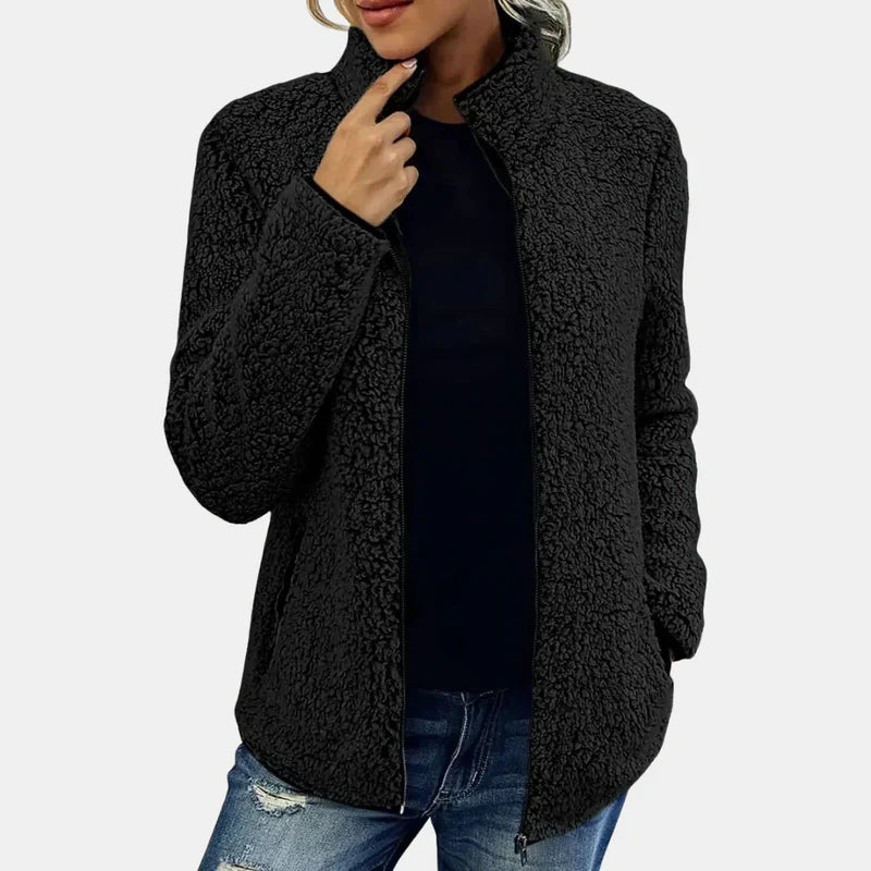 Evie | Elegant Plush Jacket