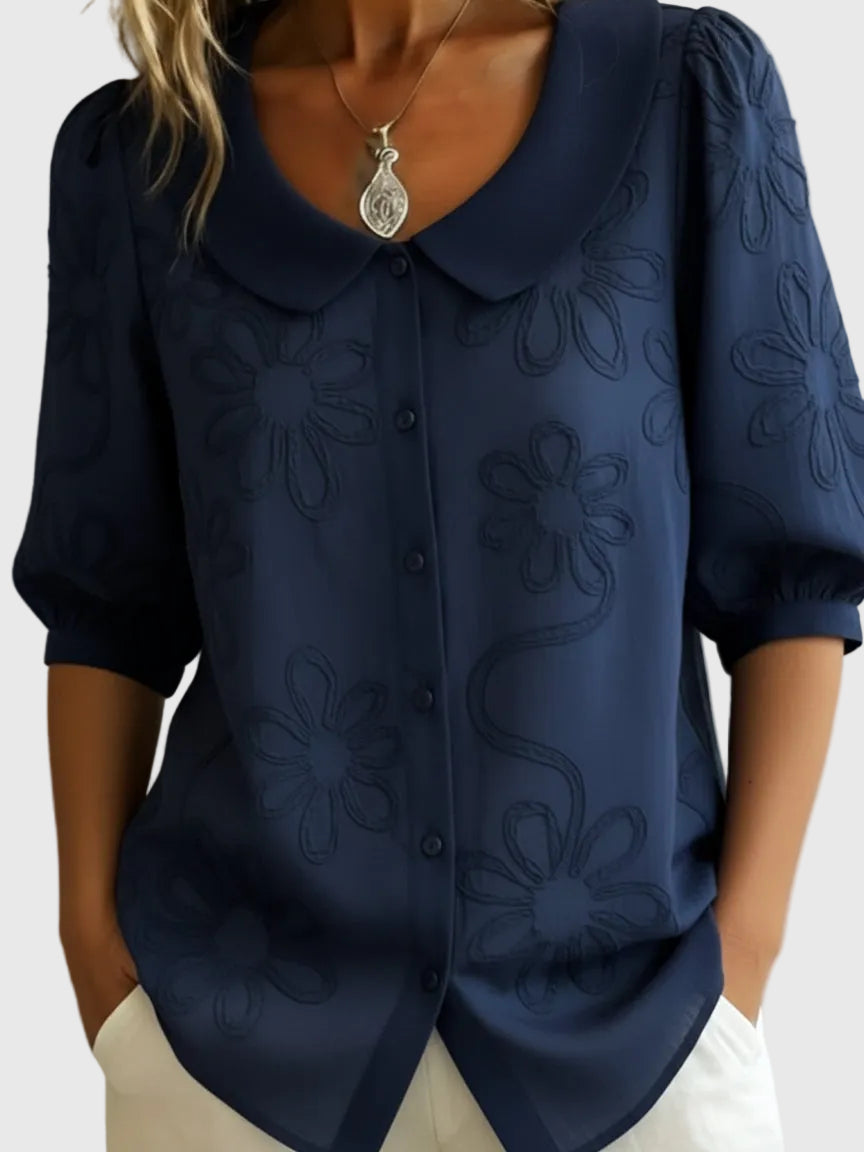 Vinica | Elegant Floral Lightweight Blouse
