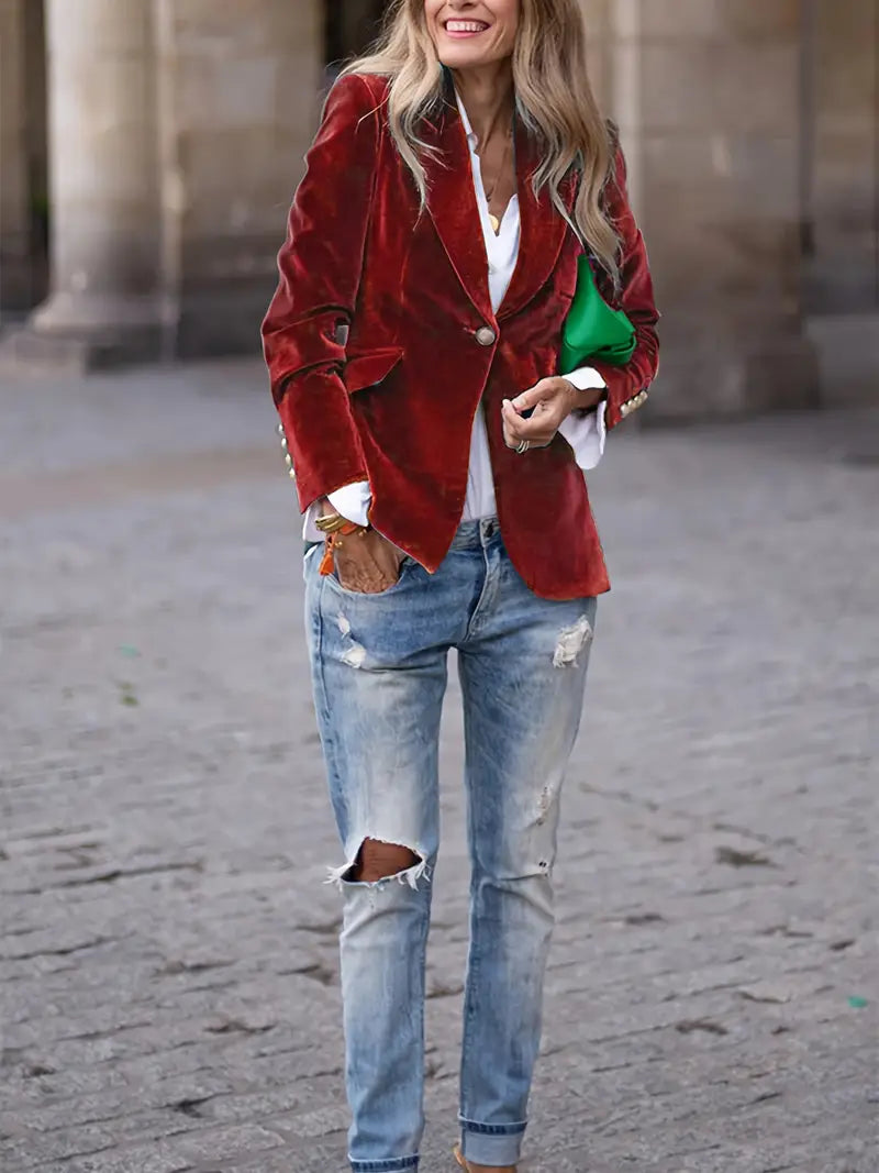 Chelsea | Velvet Jacket