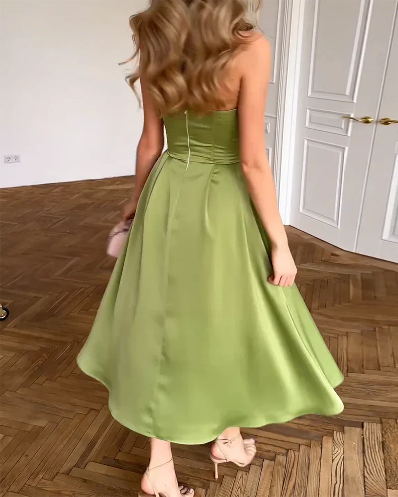 Aerith | Strapless Elegant Dress