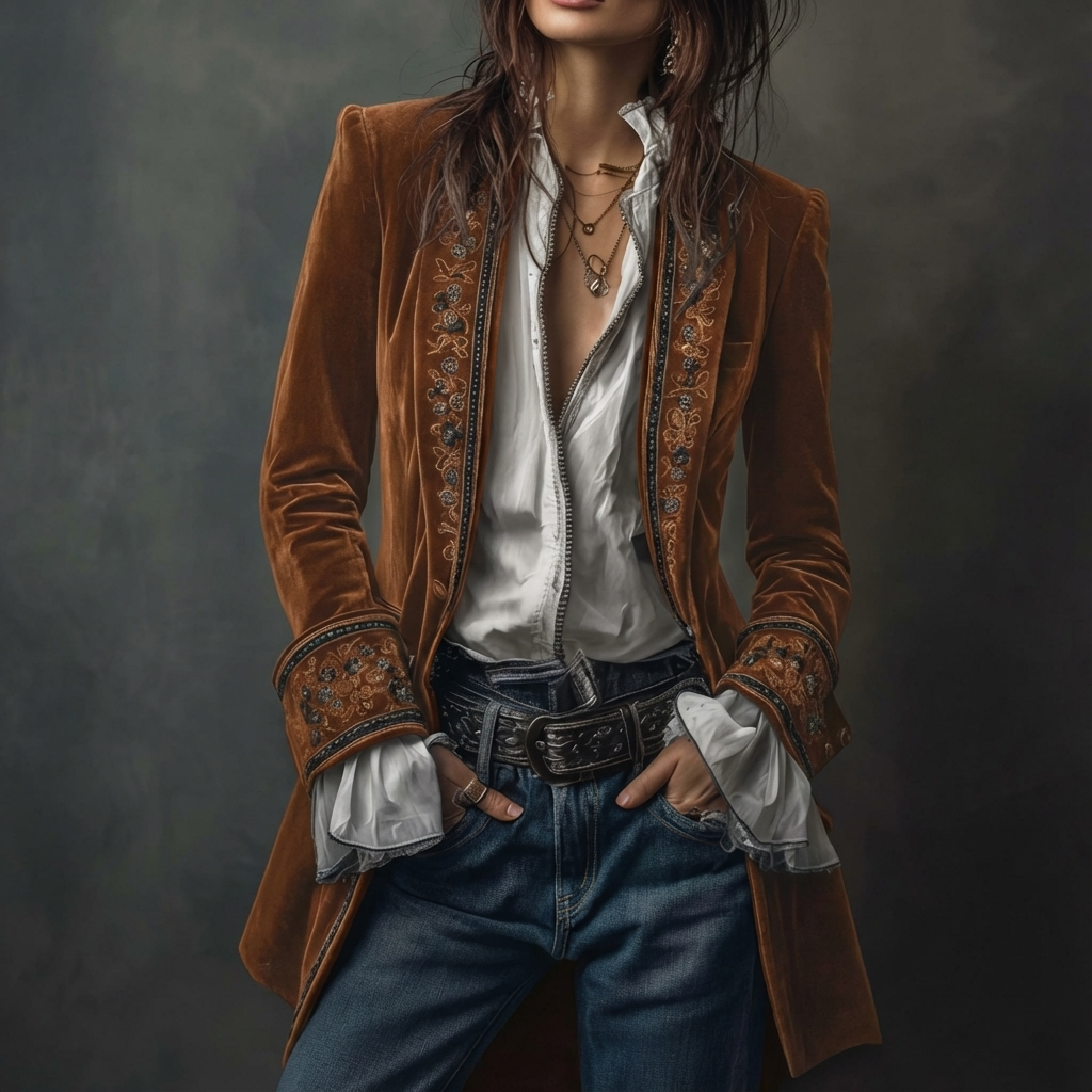 Florence | Velvet Jacket