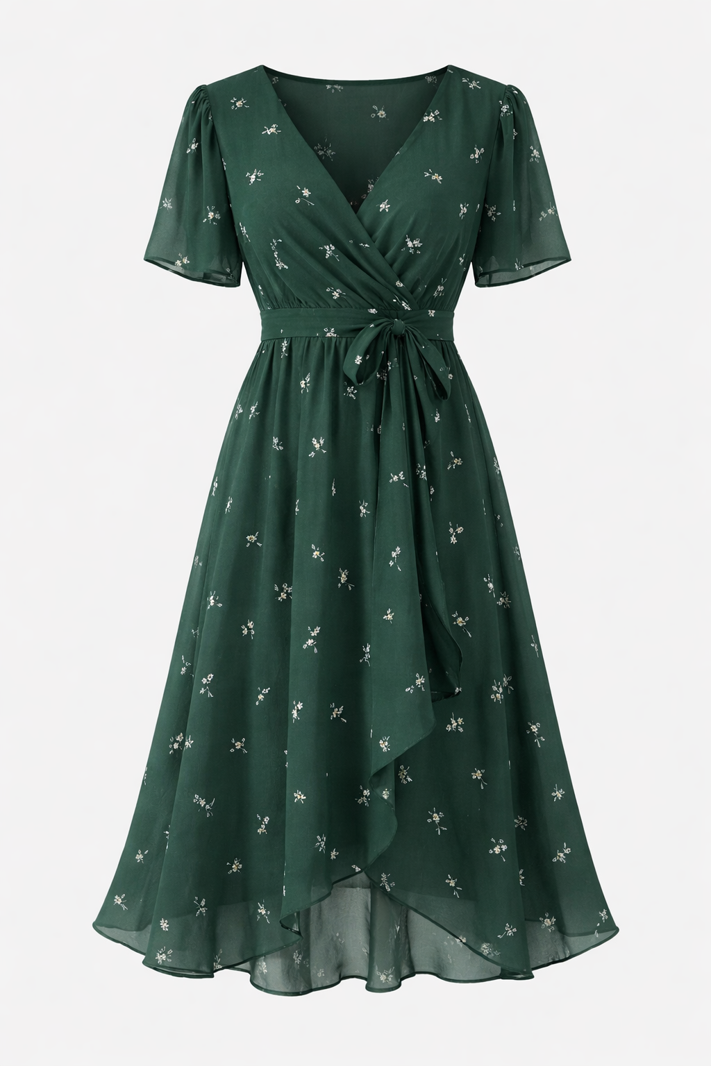 Aria | Mosaic Print Midi Dress