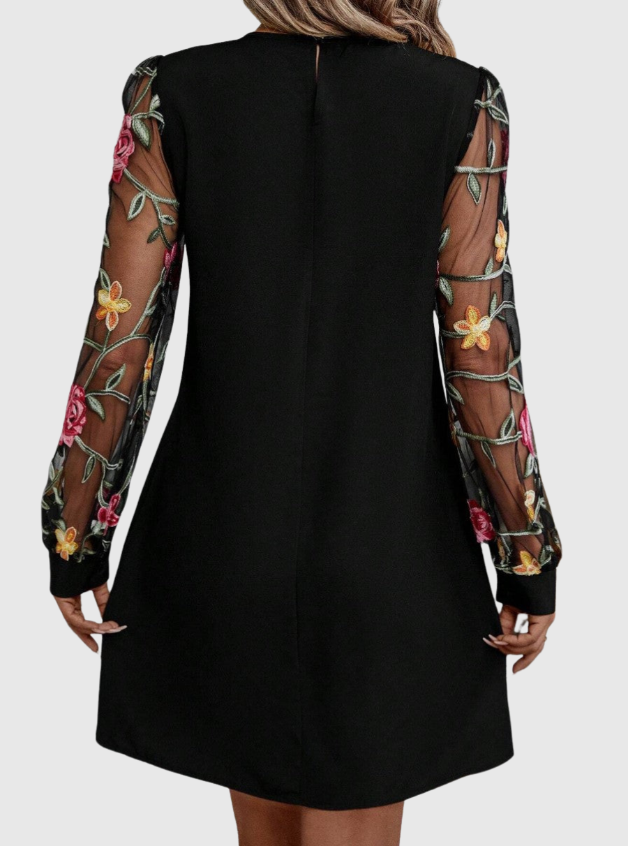 Lily | Floral V-Neck Dress