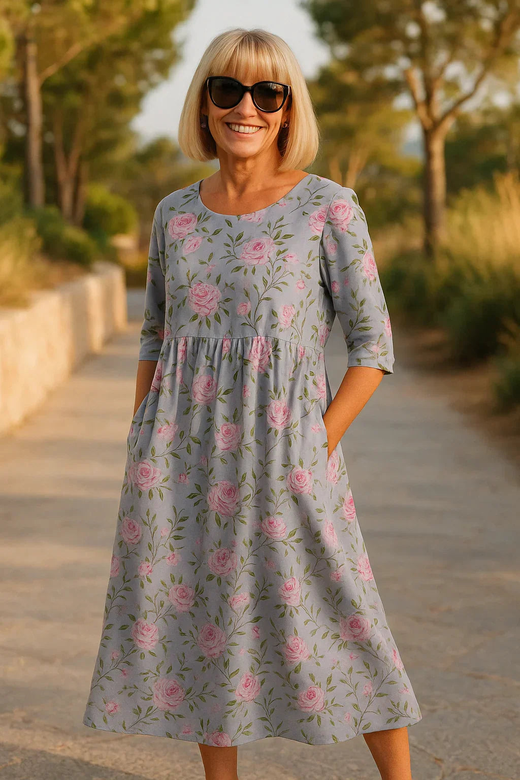 Emily | Relaxed Midi Dress