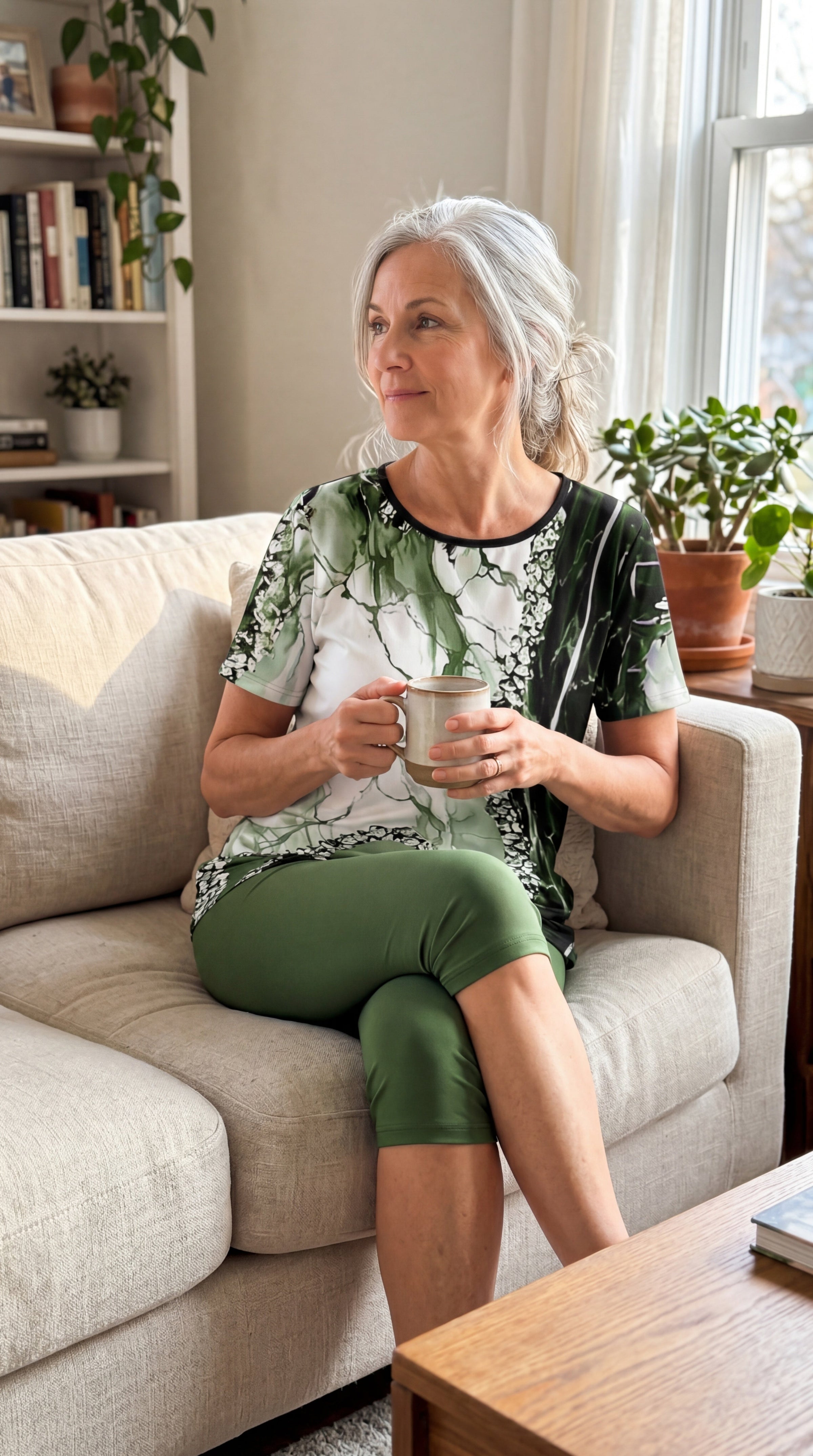 Luna™ | Botanical Print Stretch Set