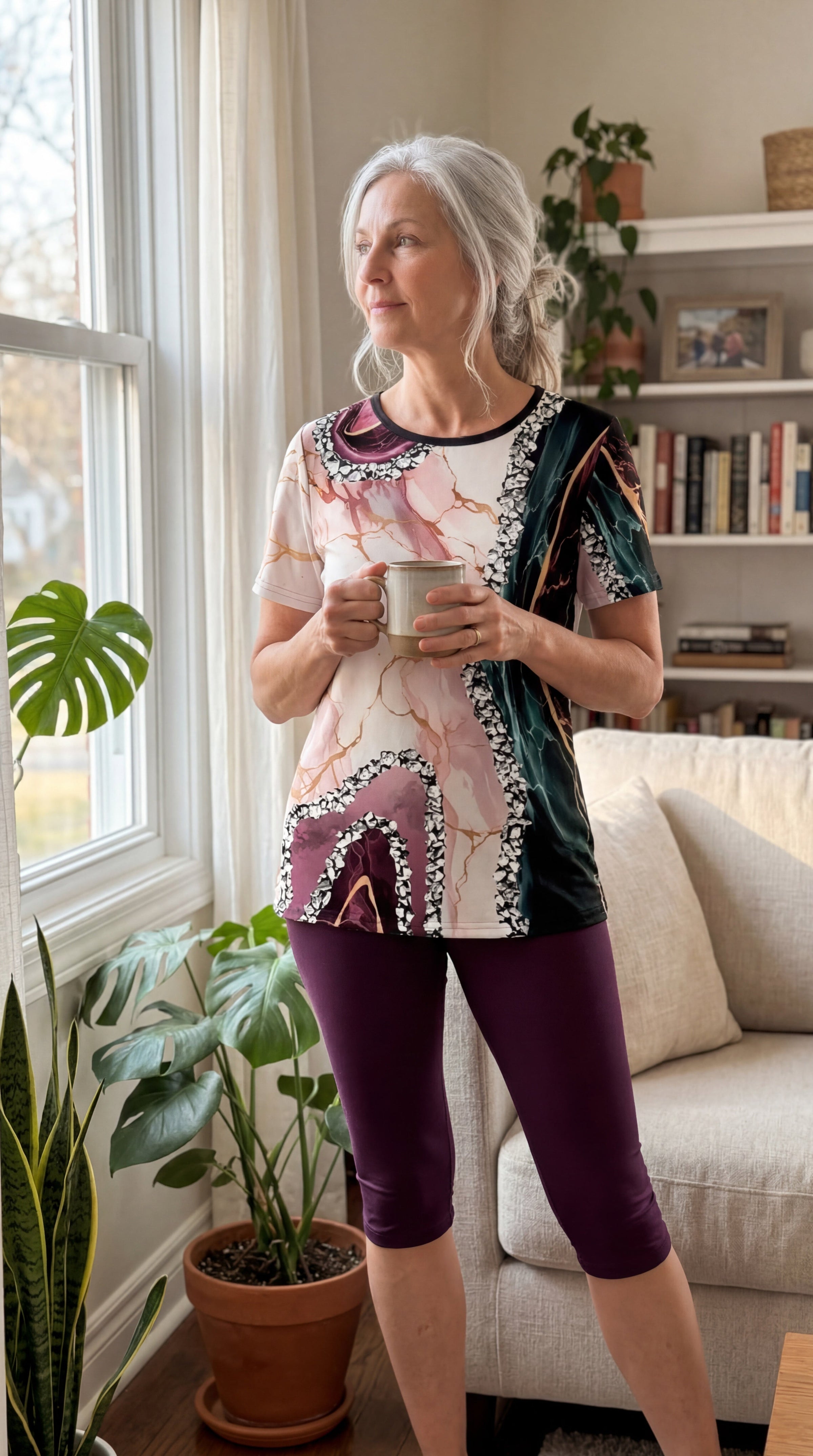Luna™ | Botanical Print Stretch Set