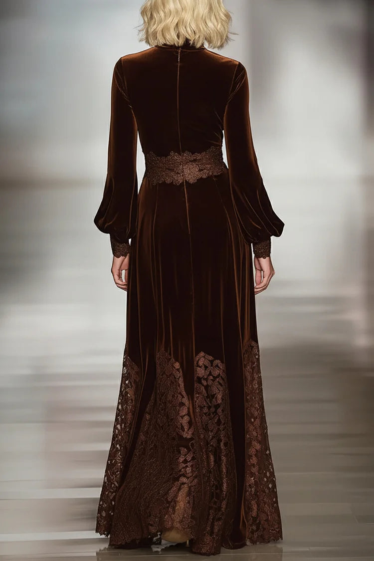 Sophie | Velvet Maxi Dress