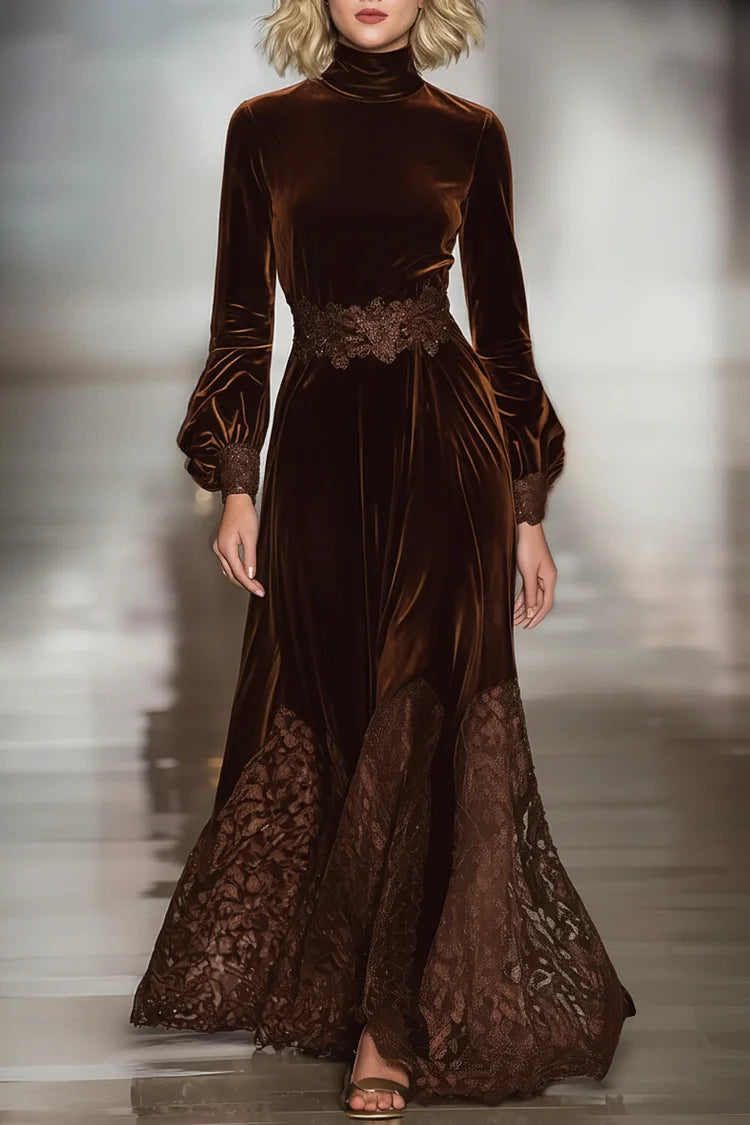 Sophie | Velvet Maxi Dress