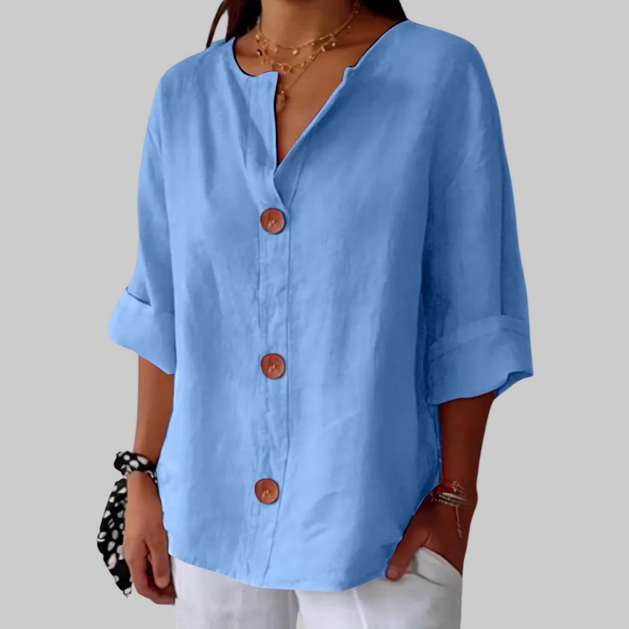 Hazel | Loose-fitting Summer Blouse