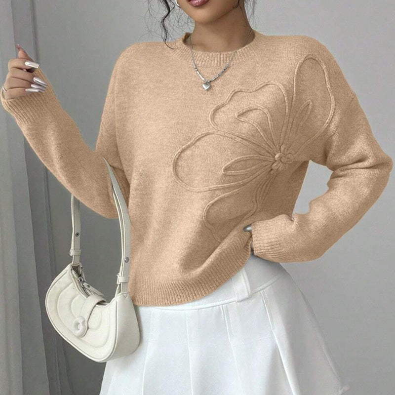 Rose | Soft Floral Jumper