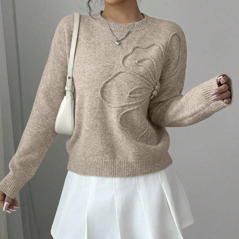 Rose | Soft Floral Jumper