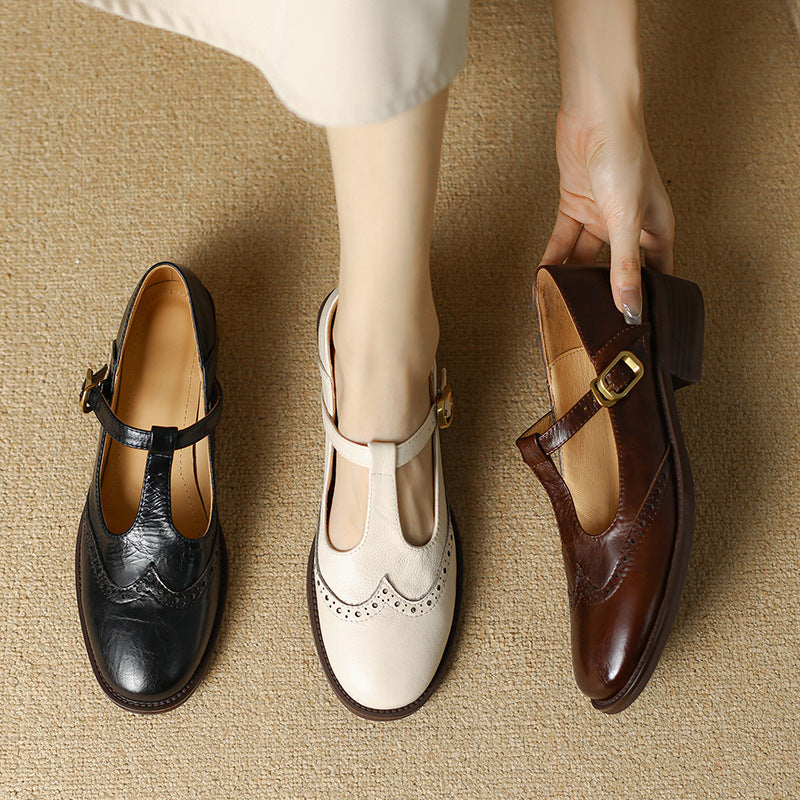 Sarah | Classic Mary Jane Footwear