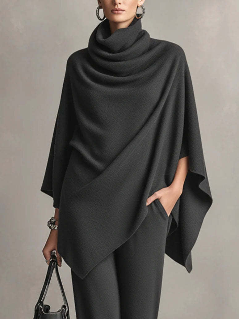 Diana | Elegant Drape Two Piece Set