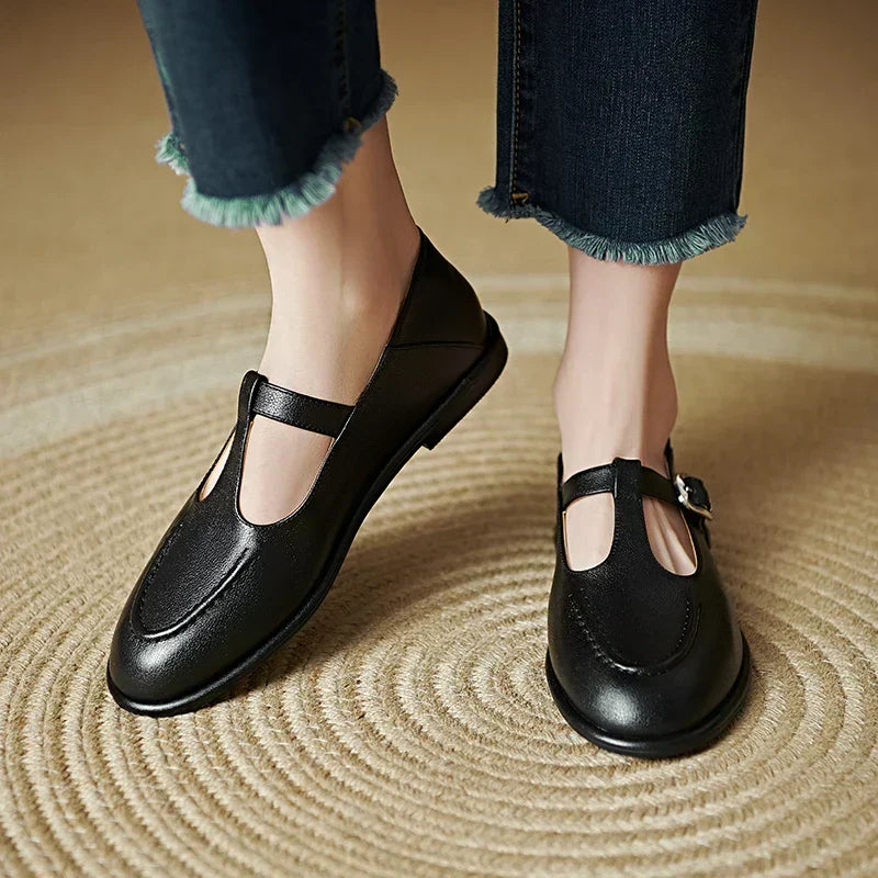 Selvana Elegant Low Heel Pumps