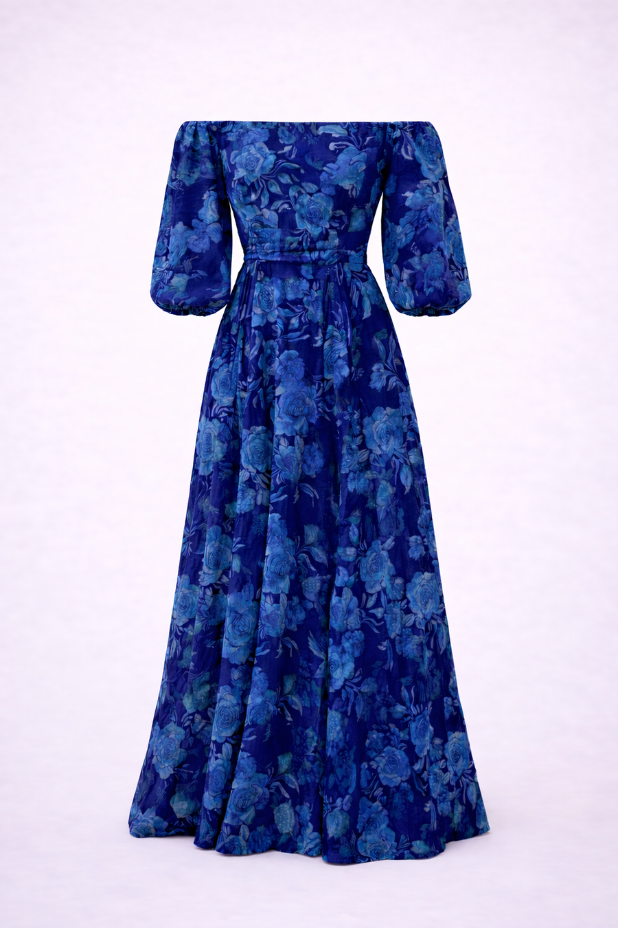 Serena | Off-Shoulder Floral Maxi Dress