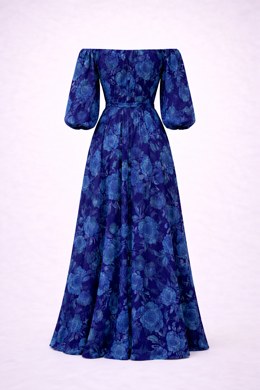 Serena | Off-Shoulder Floral Maxi Dress