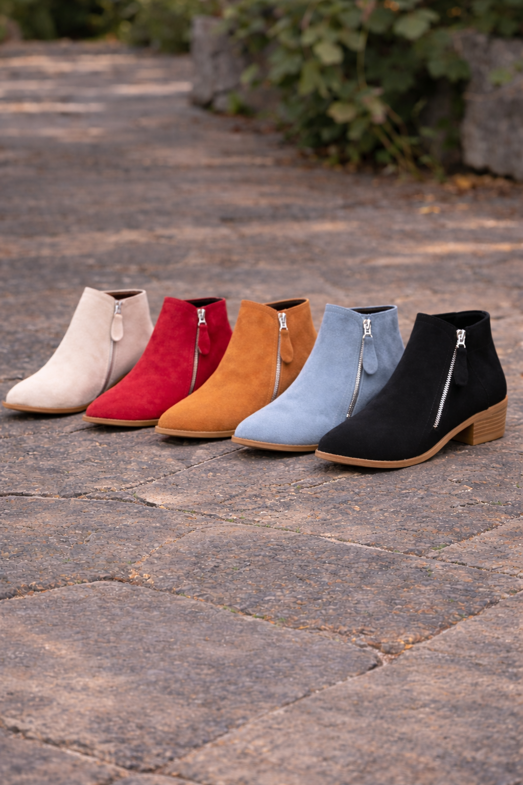 Aria | Orthopedic Zip Ankle Boots