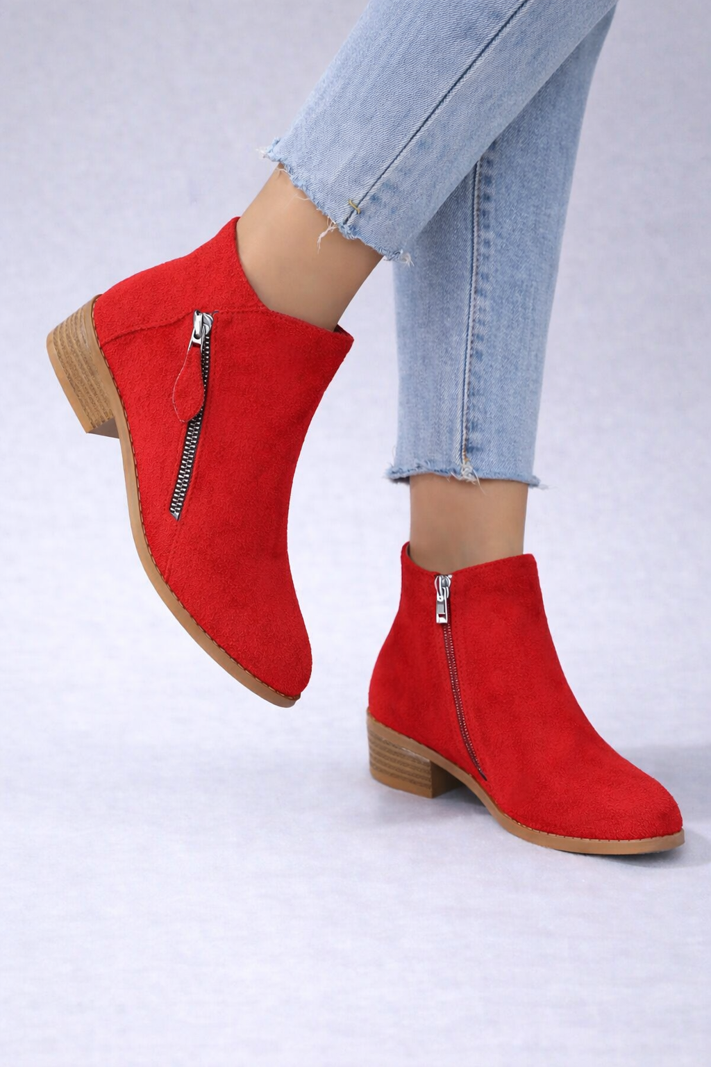 Aria | Orthopedic Zip Ankle Boots