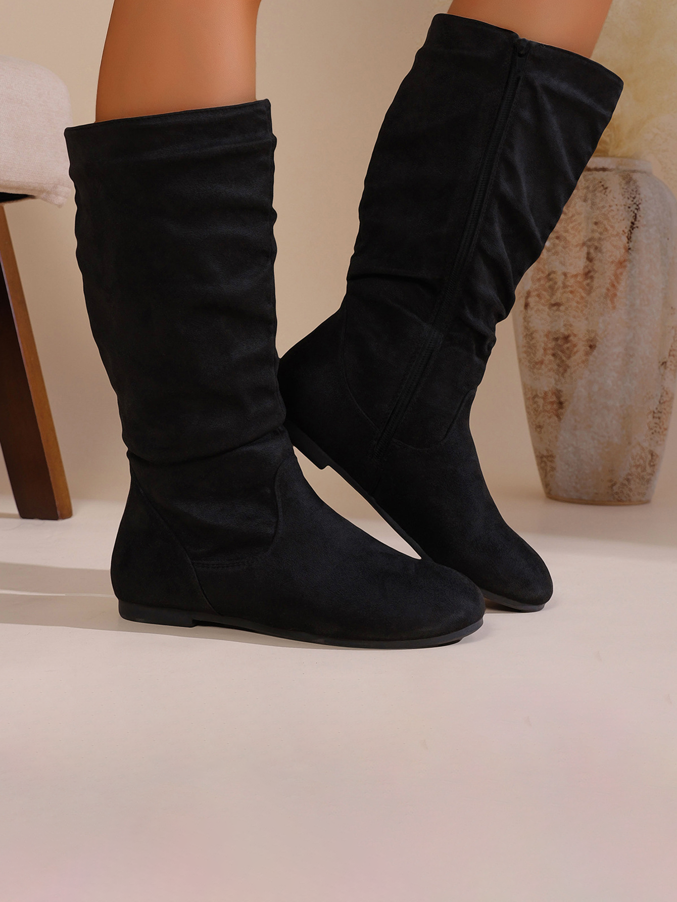 Isla | Classic Mid-Calf Boots