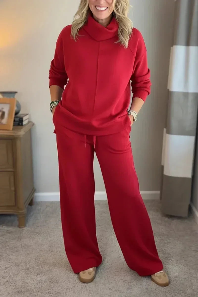 Claire | Luxurious Turtleneck Set