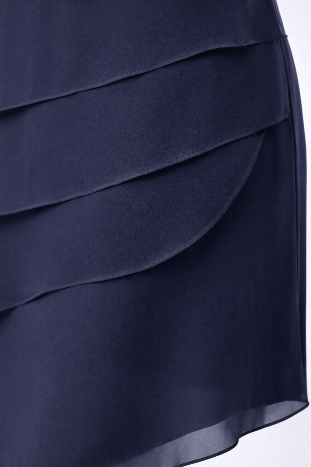 Elara | Layered Chiffon Midi Dress