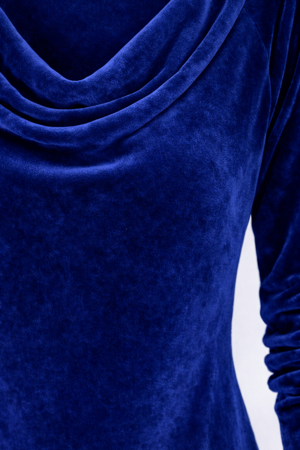 Isabella | Velvet Drape Dress