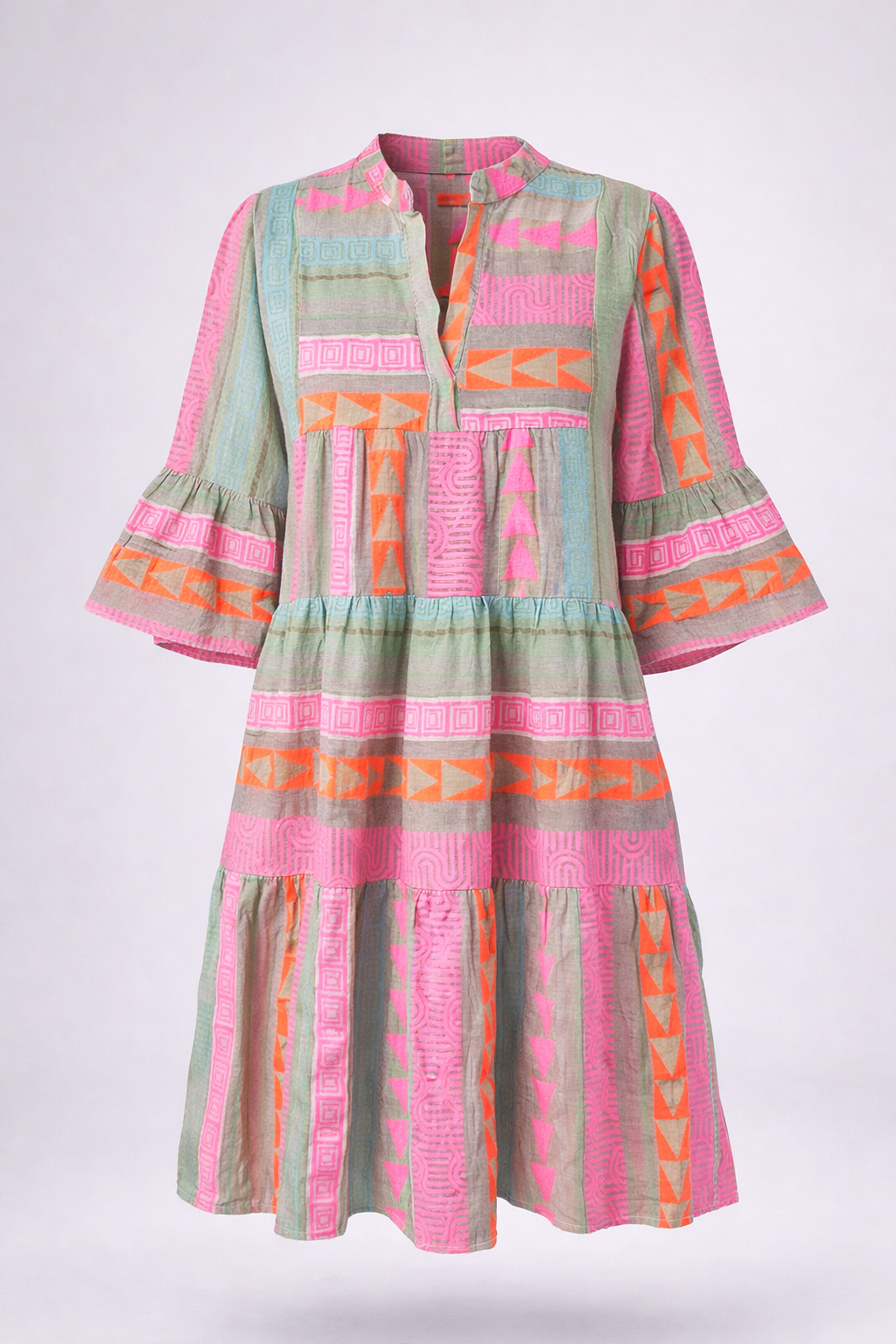 Aria | Bohemian Patchwork Dress