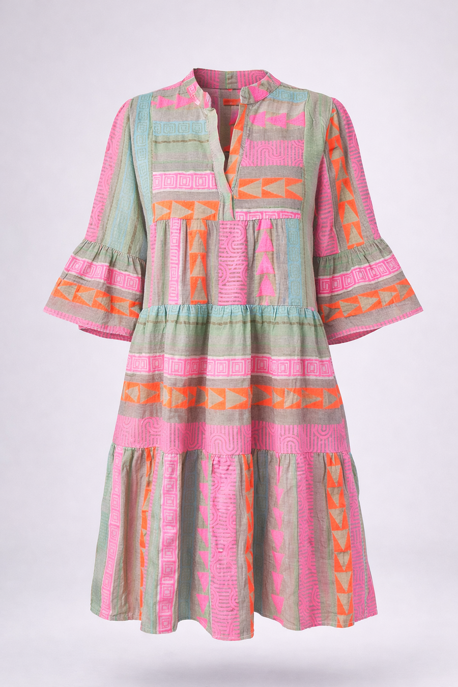 Aria | Bohemian Patchwork Dress