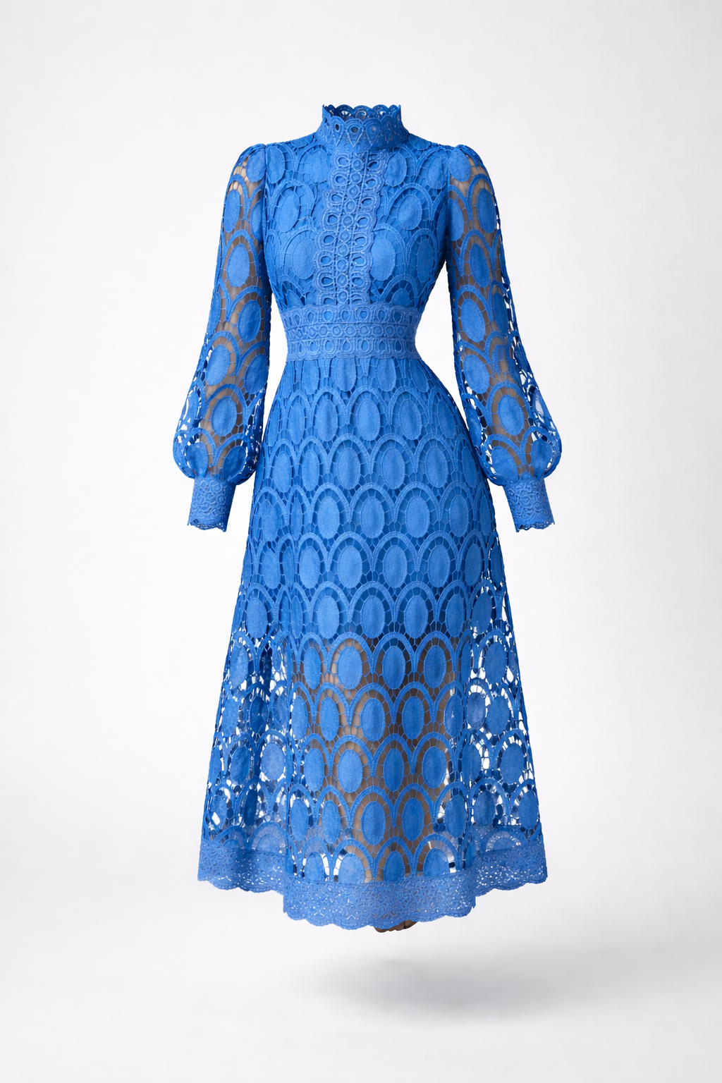 Valerie | Elegant Lace Midi Dress