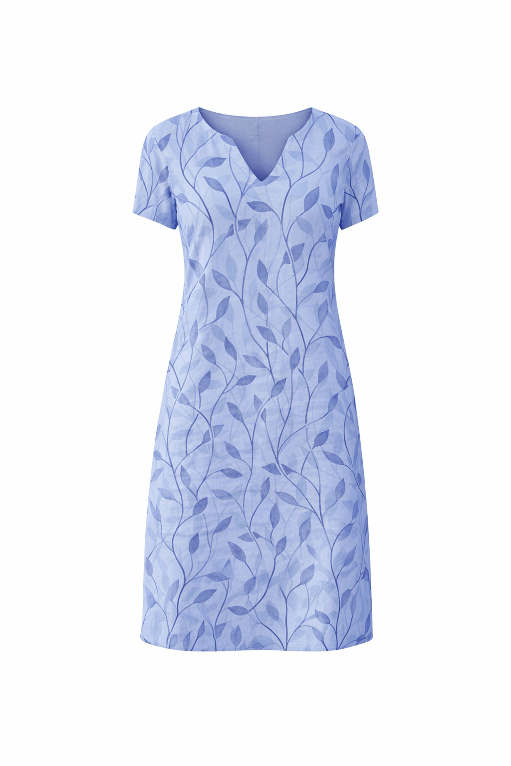 Clara | Botanical Print Midi Dress