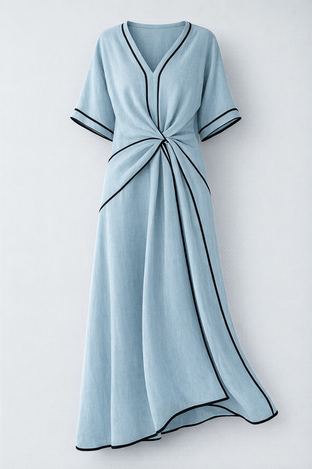 Elena | Knot Detail Midi Dress
