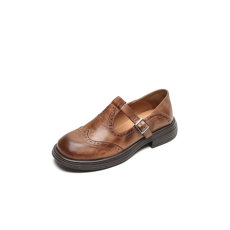Risla | Leather Mary Jane Shoes