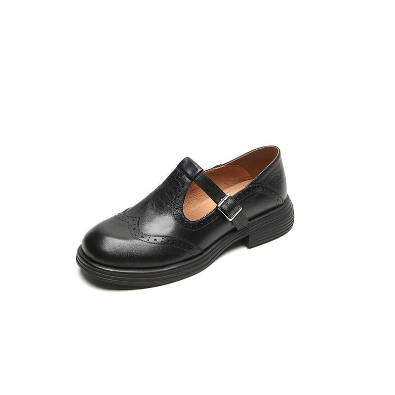 Risla | Leather Mary Jane Shoes
