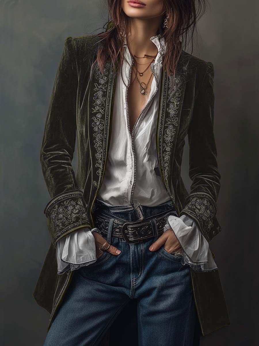 Florence | Velvet Jacket