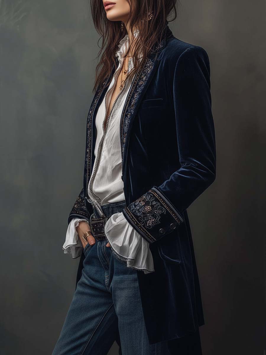 Florence | Velvet Jacket