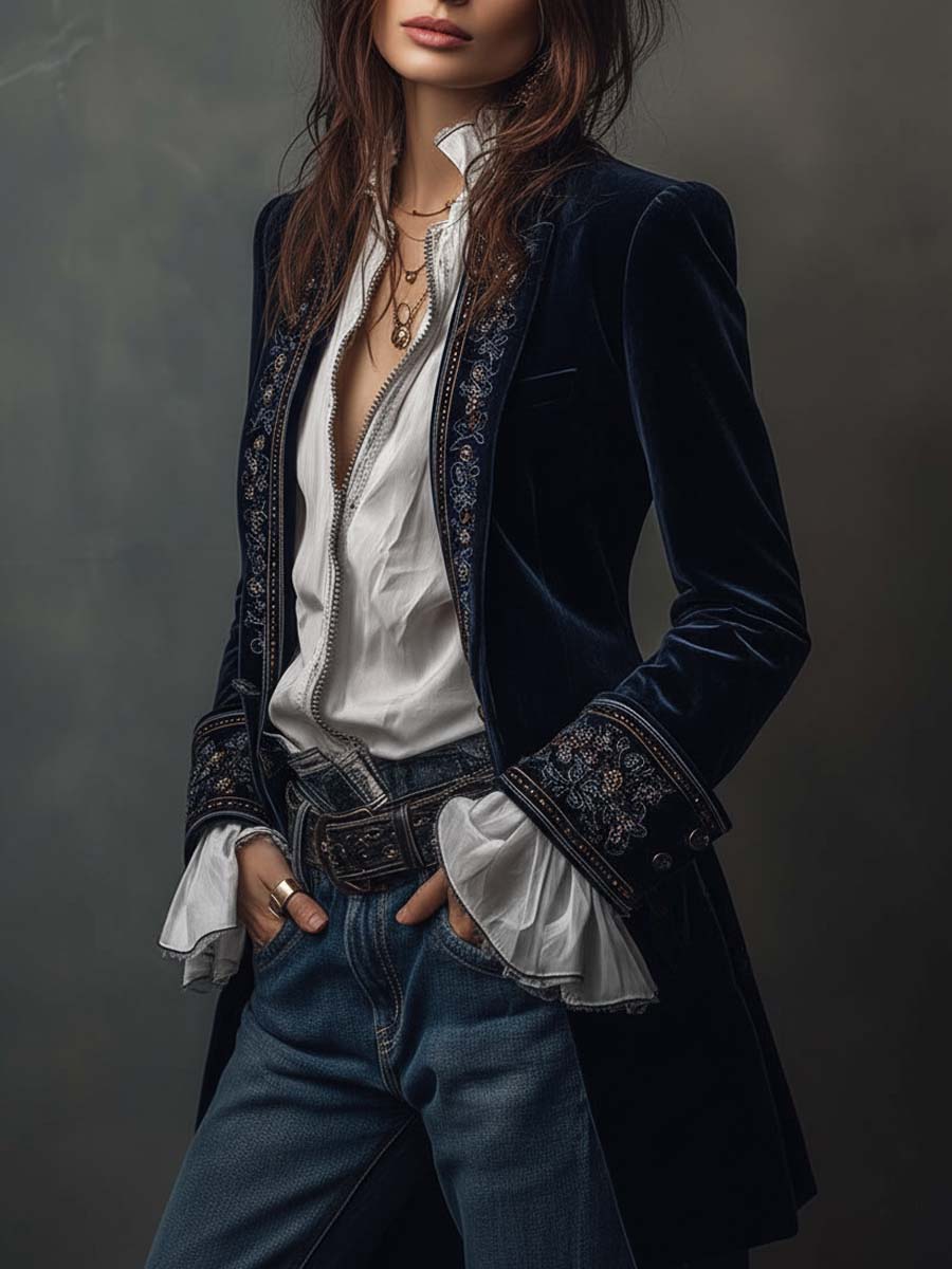 Florence | Velvet Jacket