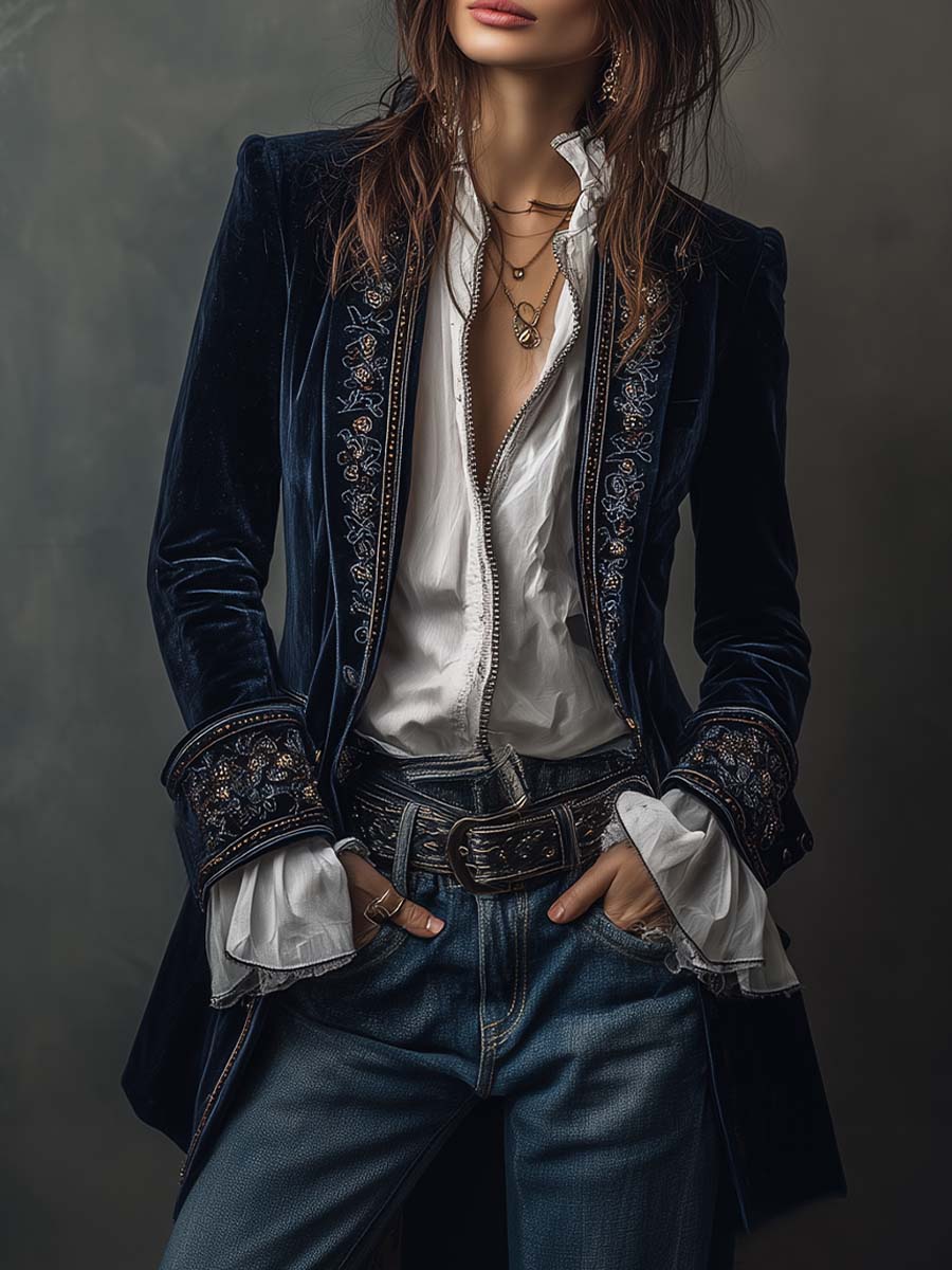 Florence | Velvet Jacket