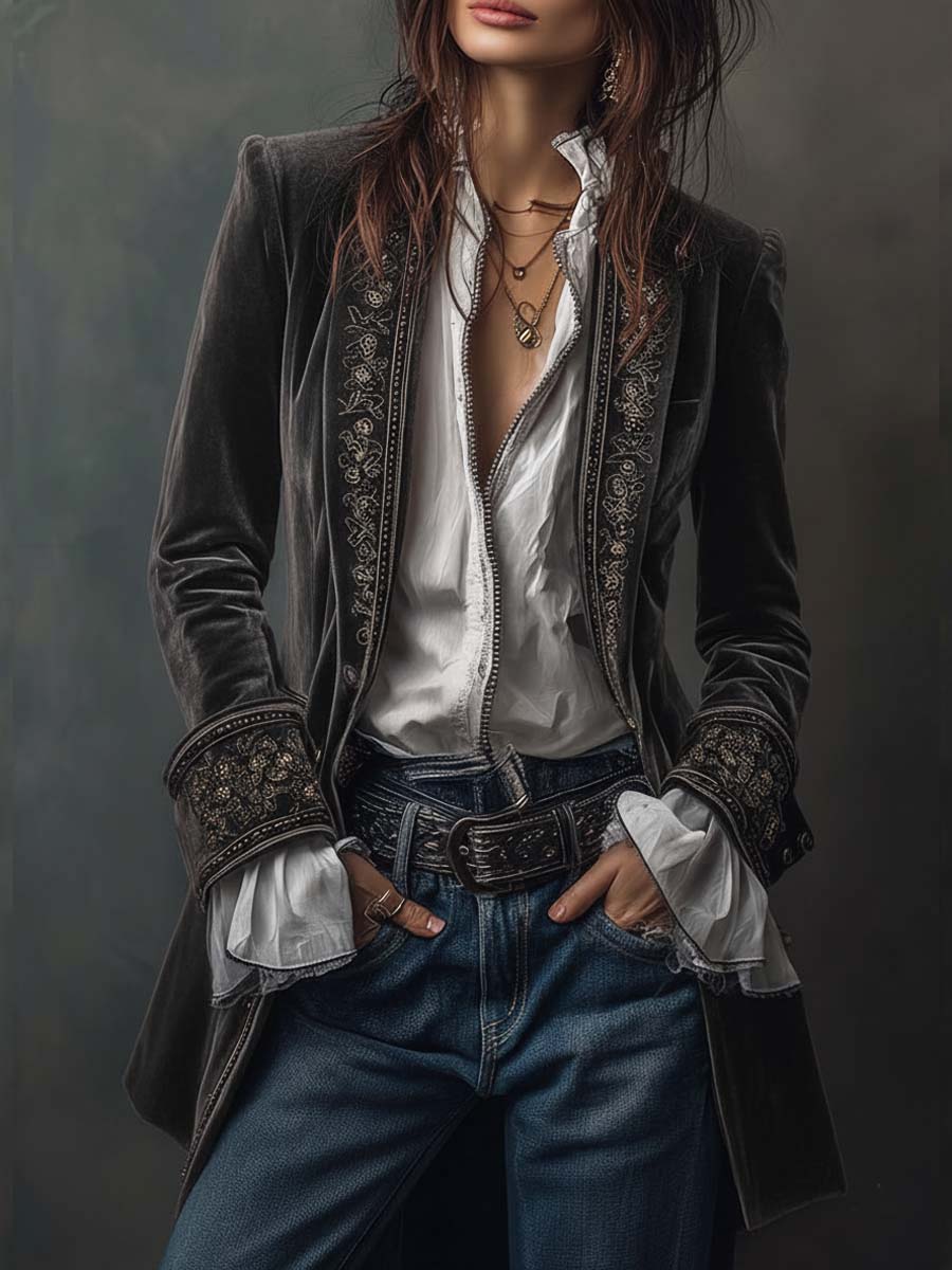 Florence | Velvet Jacket