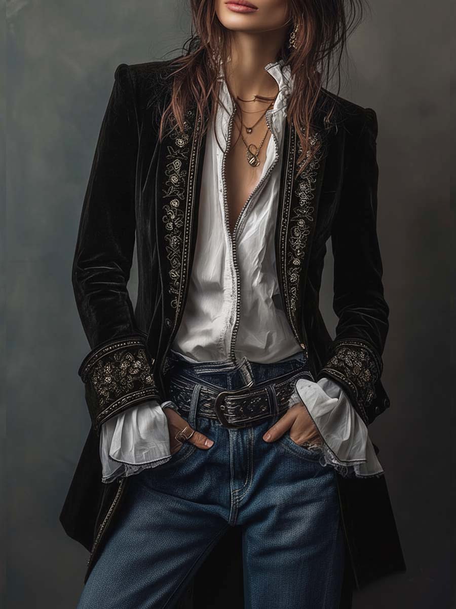 Florence | Velvet Jacket