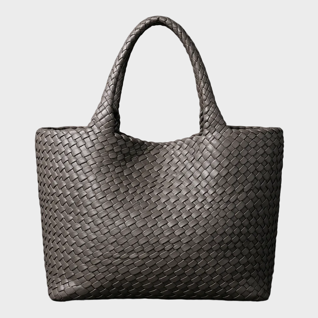 Isla | Woven Leather Tote