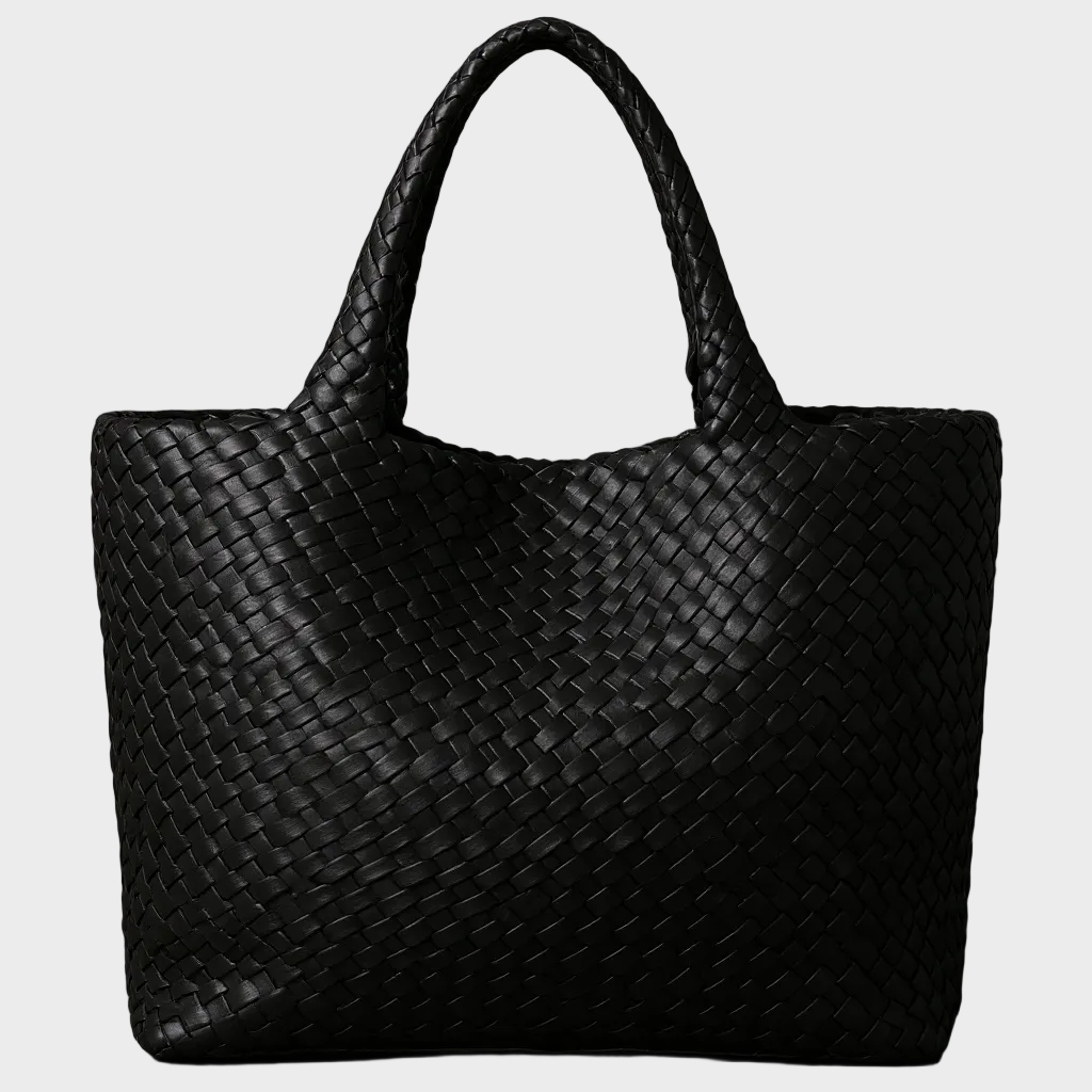 Isla | Woven Leather Tote
