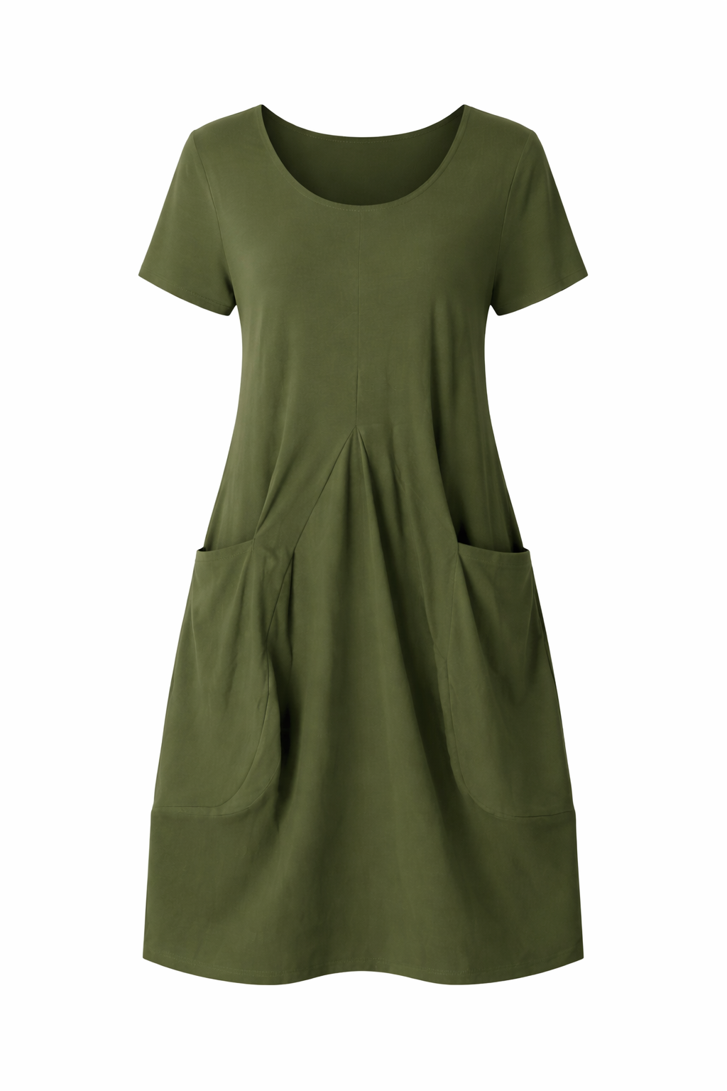 Olivia | Casual V-Neck Pocket Dress