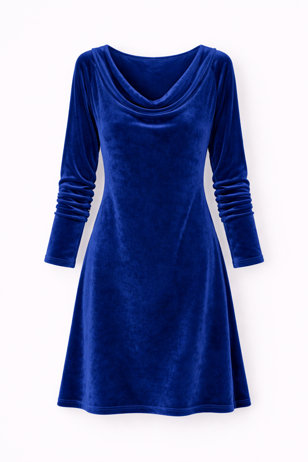 Isabella | Velvet Drape Dress