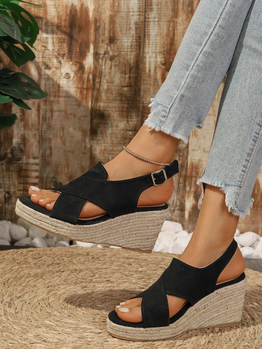 Sienna | Espadrille Wedge Sandals